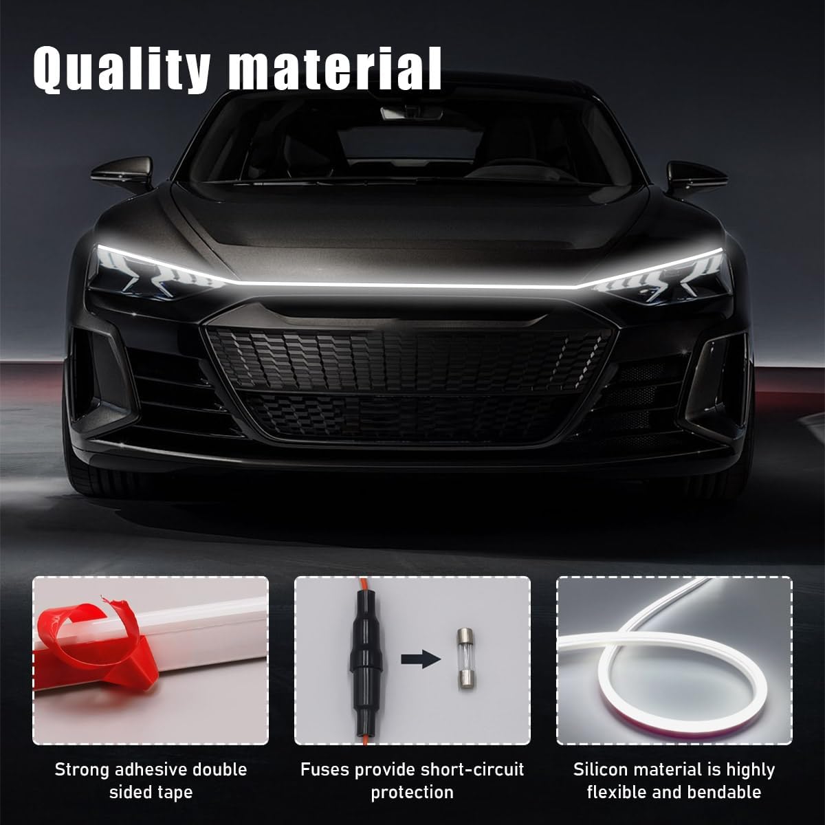 Car Hood LED Running Light Strip